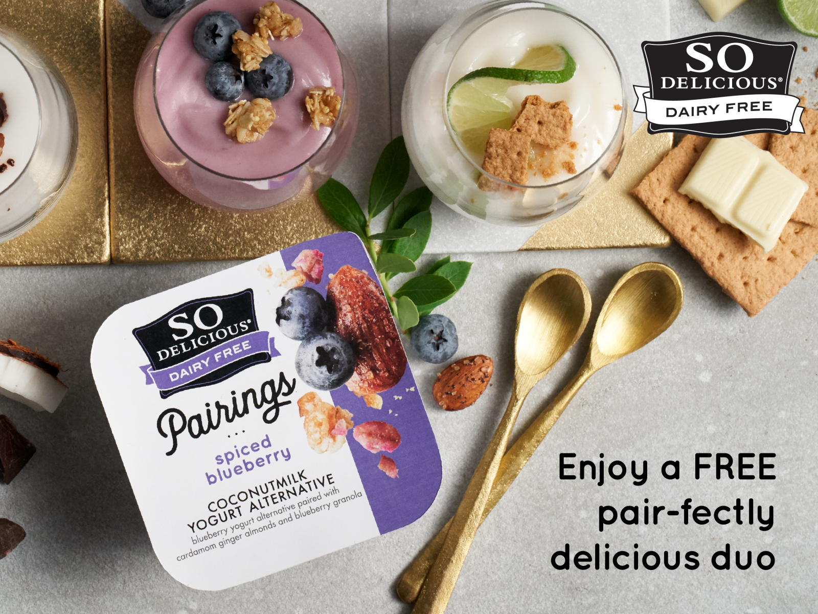FREE So Delicious Pairings Single Serve Yogurt At Publix