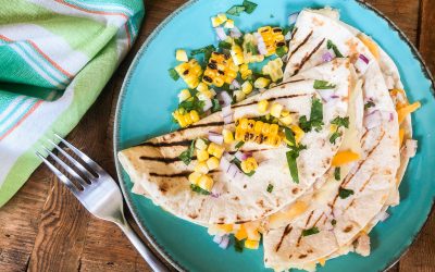 Easy Grilled Chicken Quesadillas