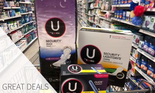 Pick Up Fantastic Savings On U by Kotex Tampons, Pads & Liners This Week At Publix