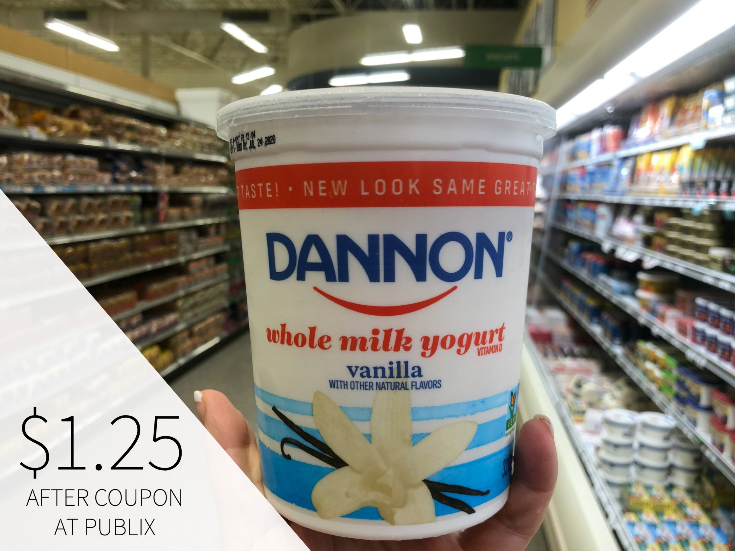 Save Big On Dannon Yogurt At Publix New Look With The Same Great Taste!