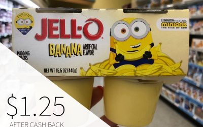 Pick Up A Fantastic Deal On Jell-O Pudding & Gelatin Snacks At Publix – Look For Limited Edition Minions and Trolls Themed Snacks!
