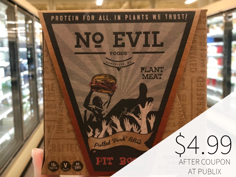 No Evil PlantBased Meat Just 4.99 At Publix
