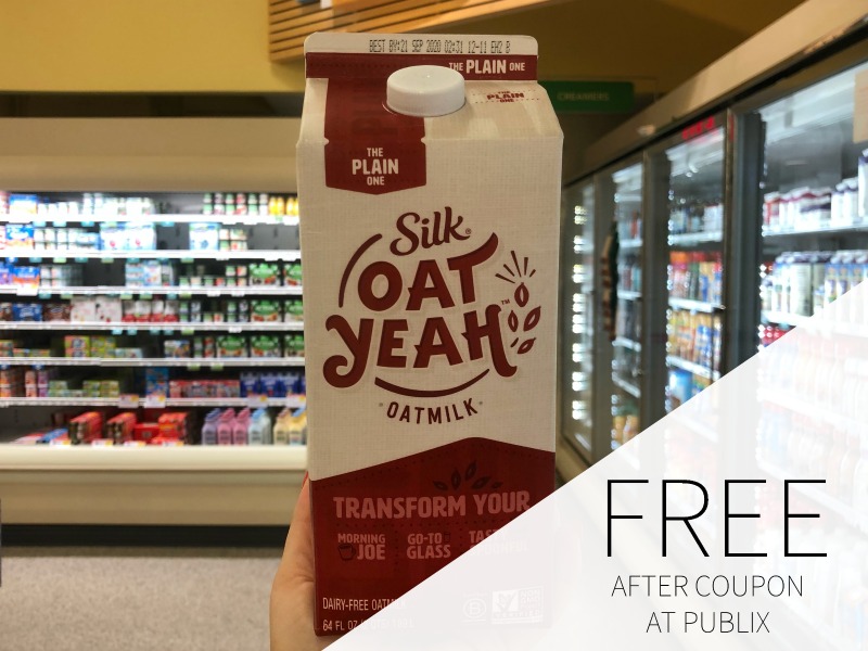 Can't Miss Deal On Silk Oat Yeah Oatmilk This Week At Publix - FREE After Coupon! on I Heart Publix 1