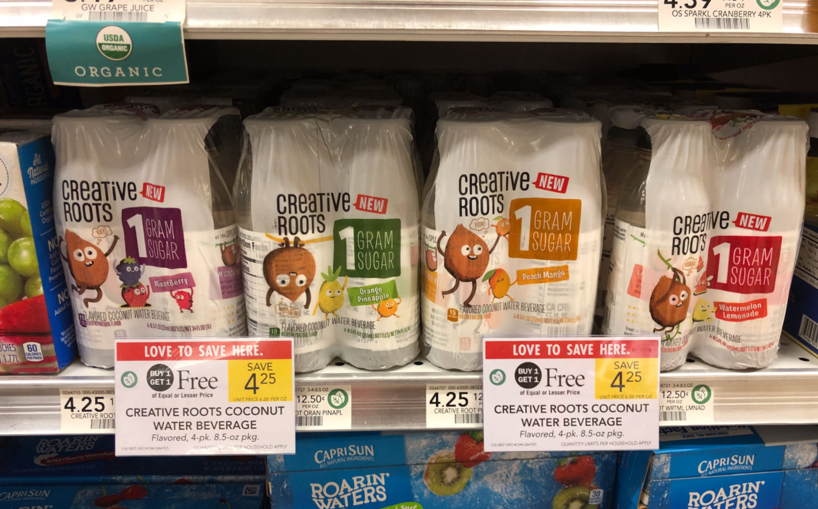 All Four Varieties Of Creative Roots Coconut Water Drinks Are BOGO At Publix! on I Heart Publix 2