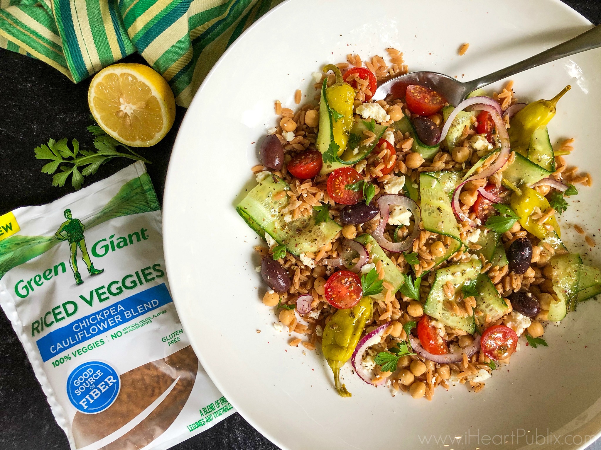 Greek-Riced-Veggies-Salad Auto Draft on I Heart Publix 735