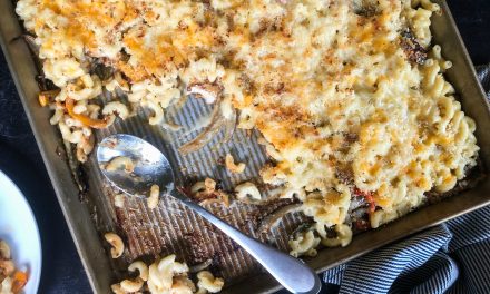 Save On Cabot Cheese At Publix And Try My Sheet Pan Chicken Fajita Mac & Cheese