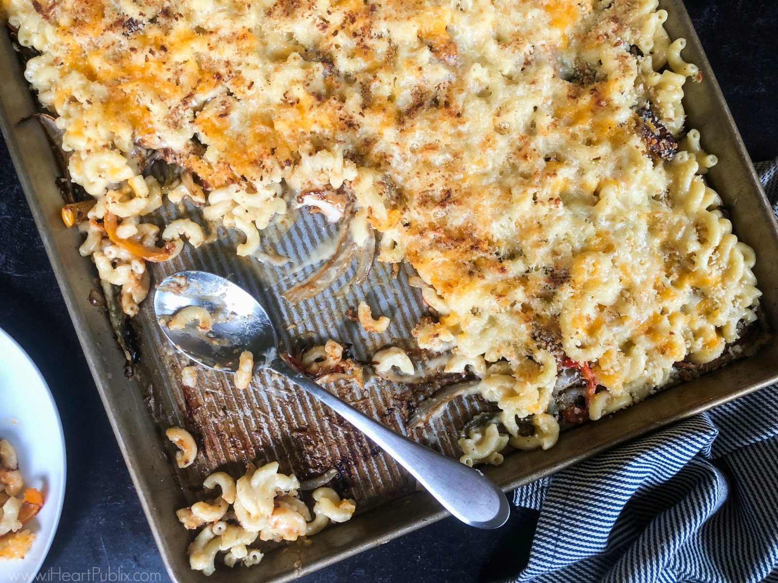 Save On Cabot Cheese At Publix And Try My Sheet Pan Chicken Fajita Mac Cheese