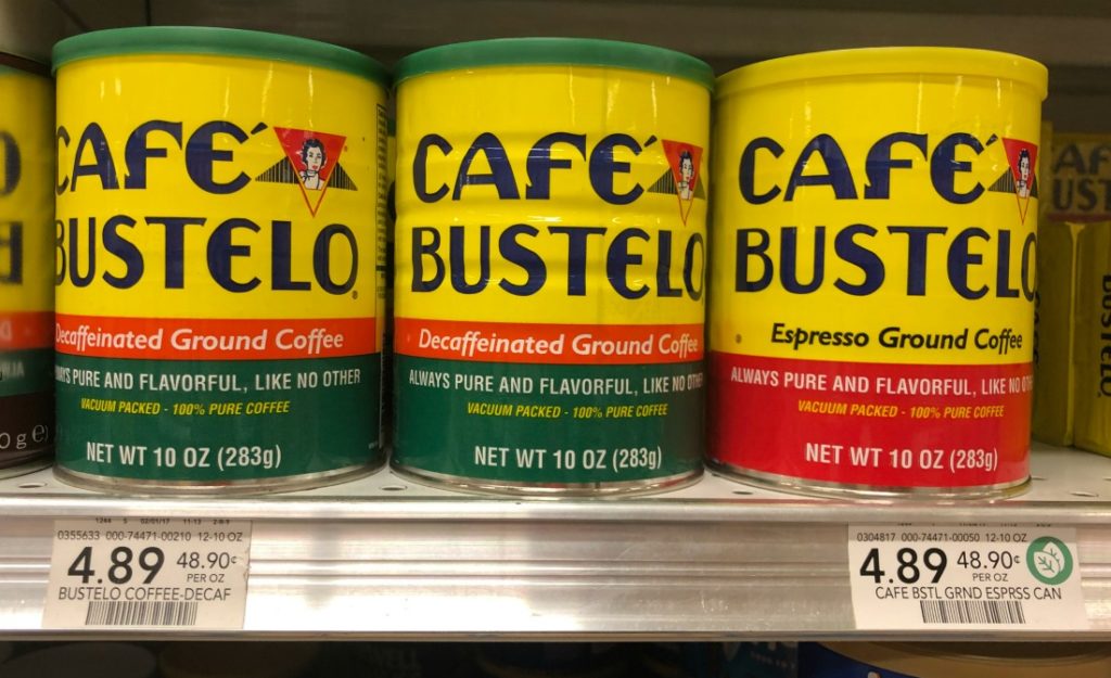 Cafe Bustelo Espresso Ground Coffee Decaf / Cafe Bustelo Ground Coffee