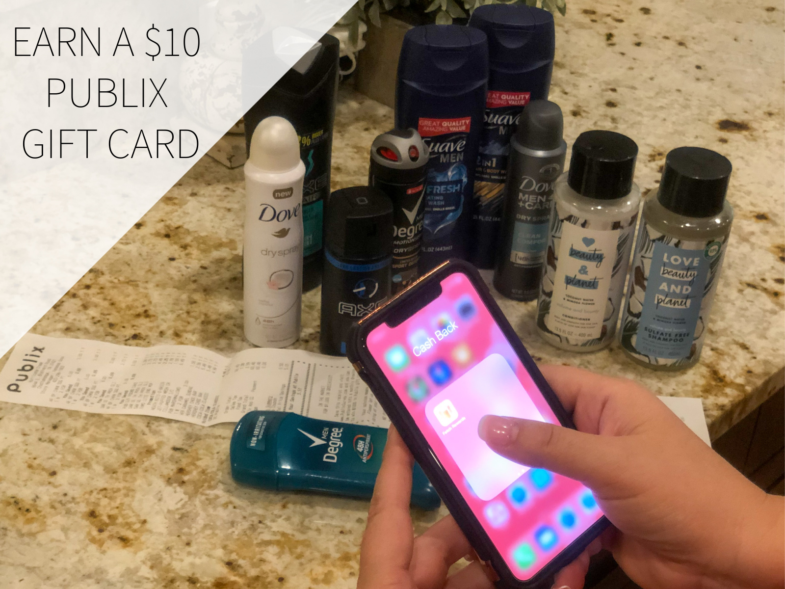 Purchase Your Favorite Unilever Personal Care Products At Publix And Earn Up To $50 In Gift Cards on I Heart Publix