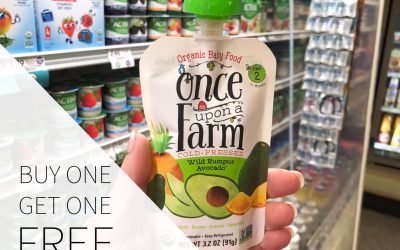Once Upon A Farm Pouches Are BOGO At Publix!