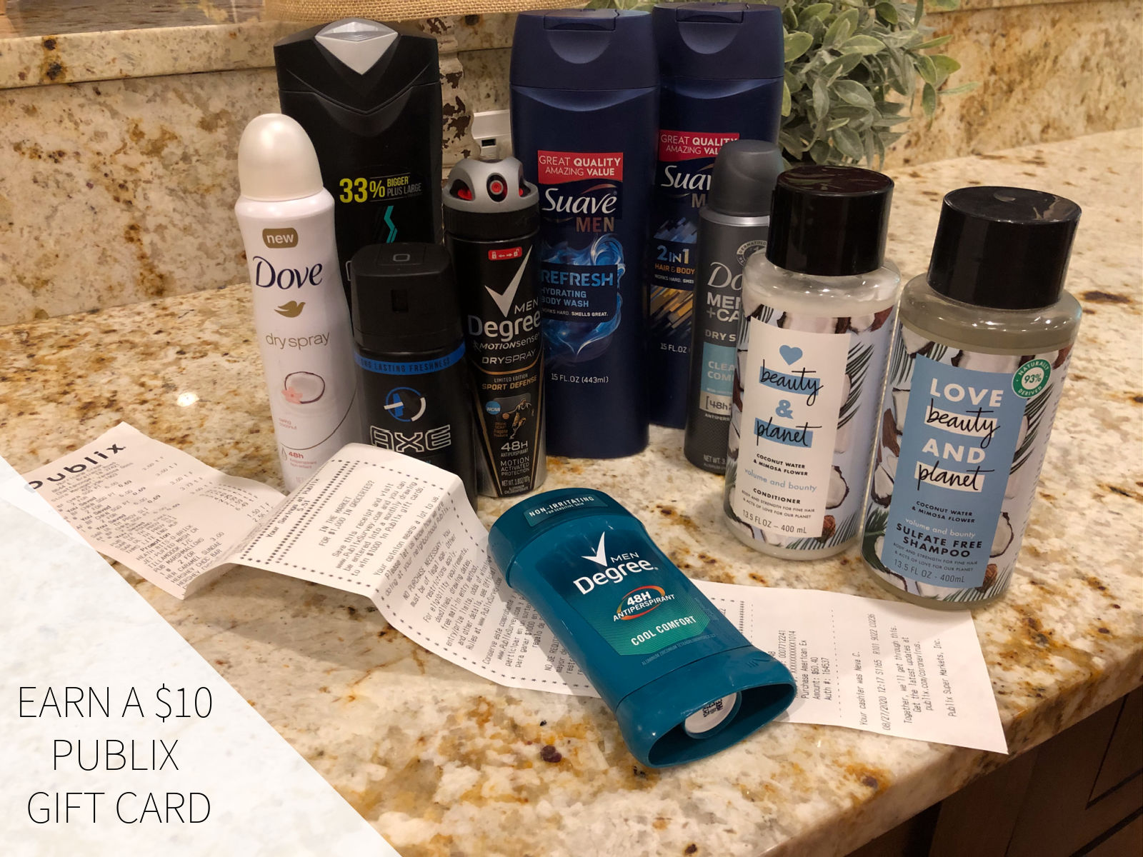 Purchase Your Favorite Unilever Personal Care Products At Publix And Earn Up To $50 In Gift Cards on I Heart Publix 1