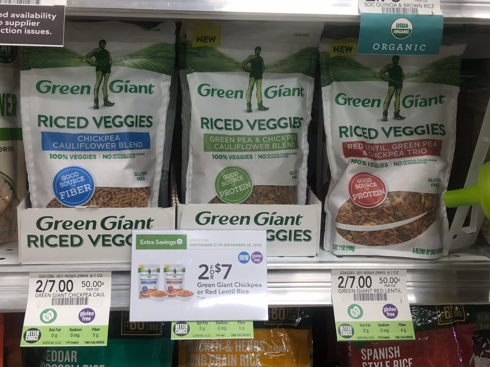 Greek Riced Veggie Salad - Perfect Meal To Go With The Sale On Green Giant® Riced Veggies At Publix! on I Heart Publix