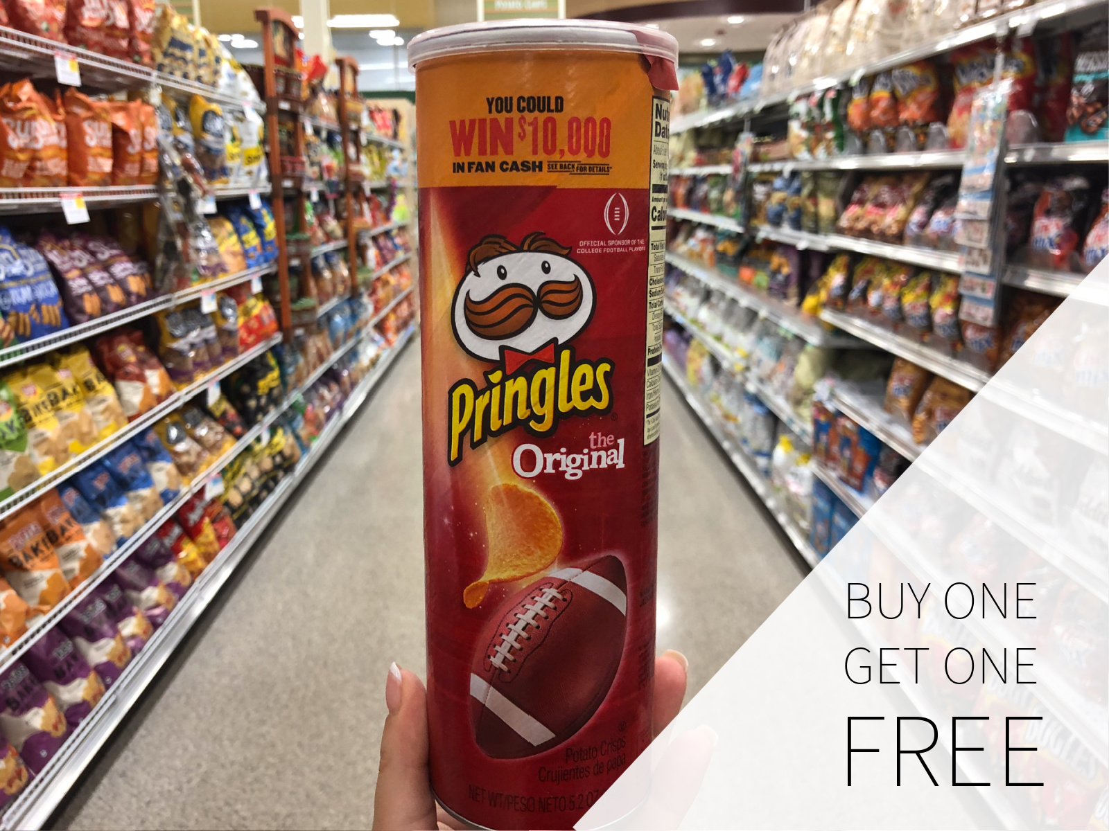 Pringles BOGO Get Ready For Game Day - Pick Up Fan Favorite Snacks At Your Local Publix For A Chance To Win BIG! on I Heart Publix