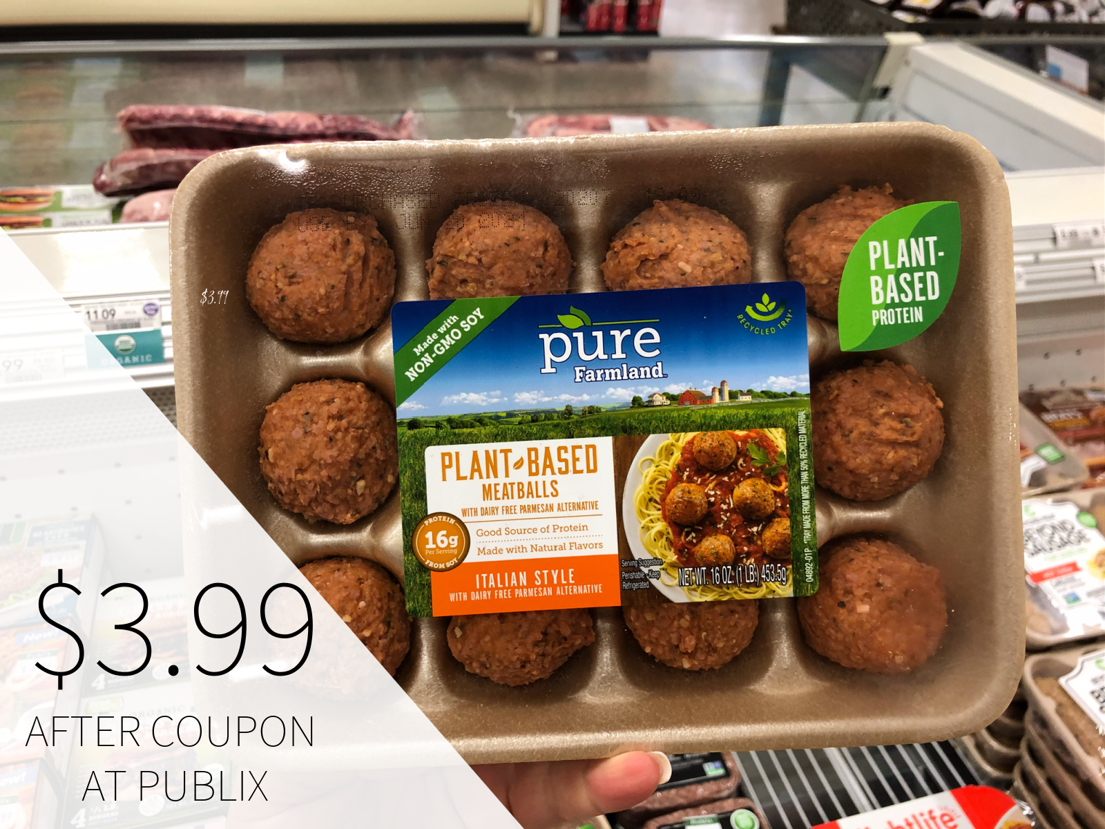 Pull-Apart Meatball Ring - Delicious Recipe For The $2 Pure Farmland Coupon on I Heart Publix 3