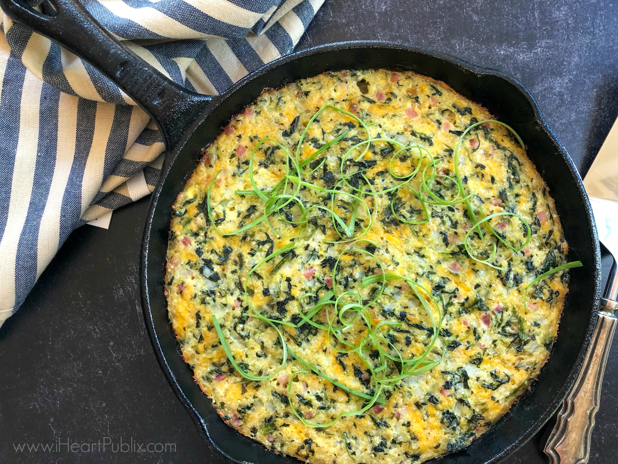 Quinoa Frittata - Fantastic Recipe To Go With The Super Deal On RiceSelect Quinoa At Publix on I Heart Publix 2