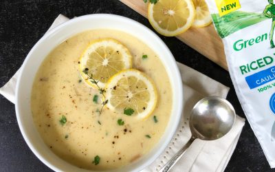 Riced Veggie Avgolemono Soup – Tasty Recipe For The New Green Giant® Riced Veggies Coupon
