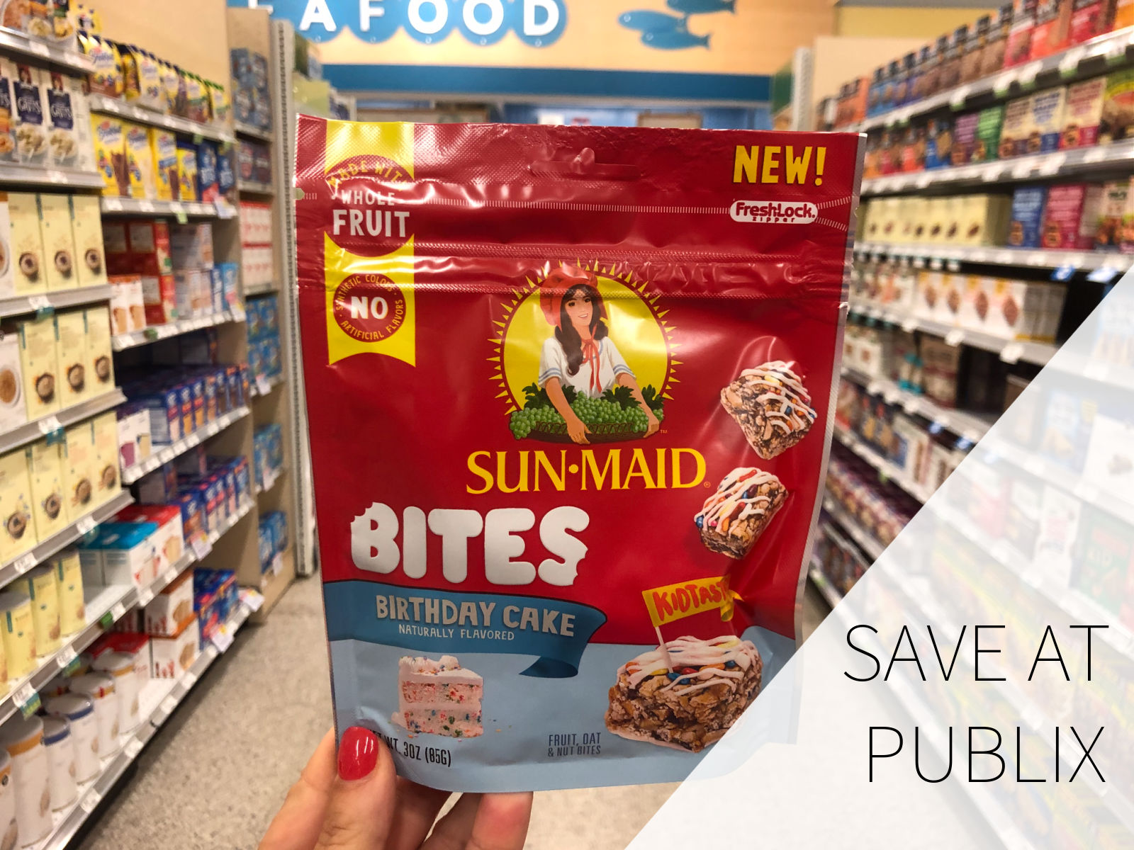Try New Sun-Maid Bites At A HUGE Discount + A Giveaway (Four Readers Will Win A $50 Publix Gift Card) on I Heart Publix