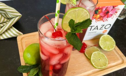 Save On Your Favorite TAZO Teas At Publix & Try My Sparkling Passion Tea Limeade