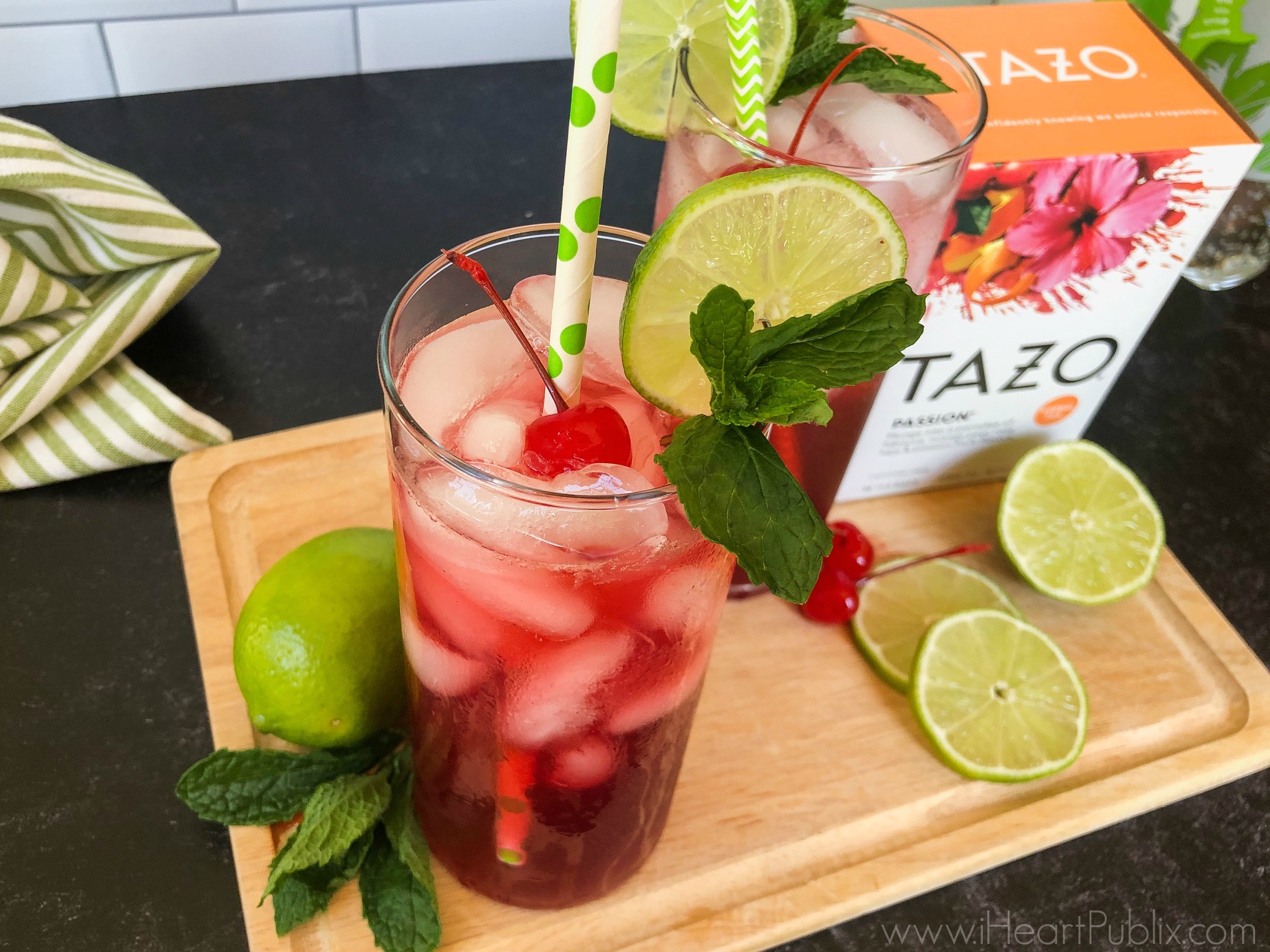 Try My TAZO Sparkling Passion Tea Limeade - Save On Your Favorite Now At Publix on I Heart Publix