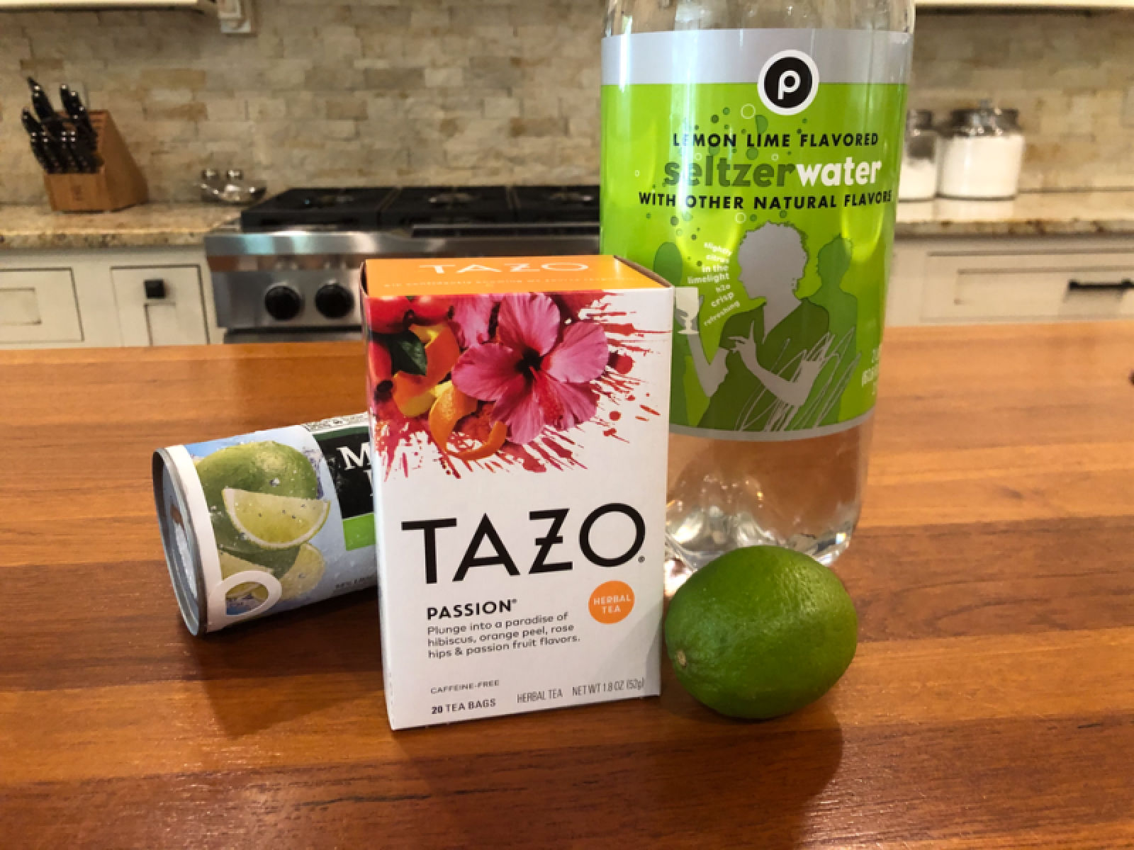 Try My TAZO Sparkling Passion Tea Limeade on I Heart Publix 1