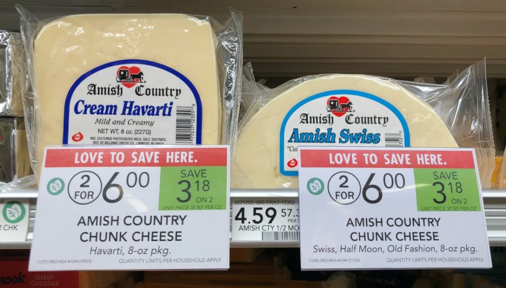 Amish Country Chunk Cheese As Low As 2.45 At Publix (Almost Half Price