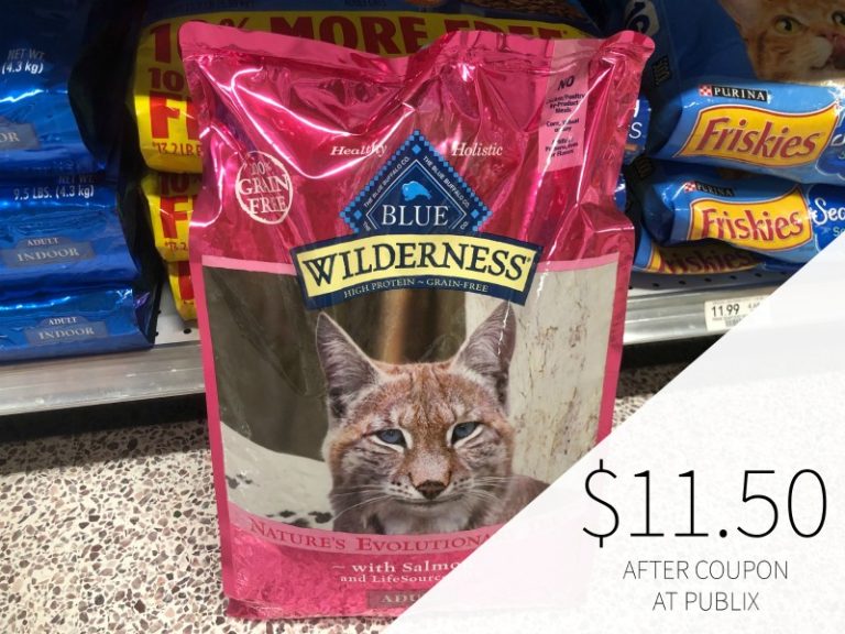 Big Bags Of Blue Wilderness Cat Food Just $11.50 (Reg $32.99)