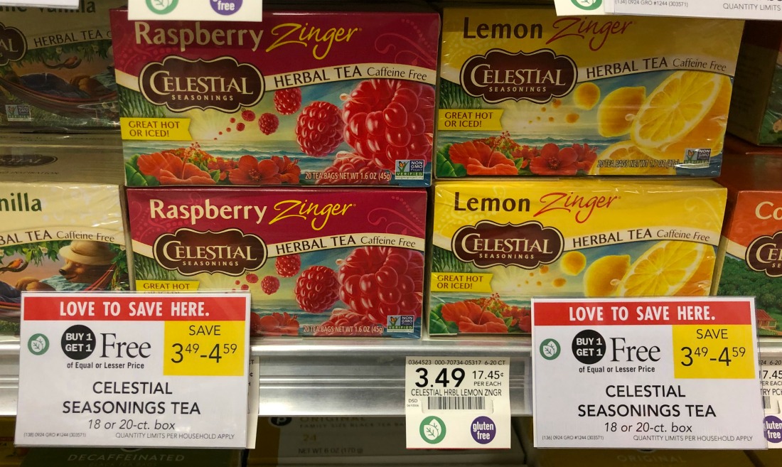 New Celestial Seasonings Tea Ibotta Makes Boxes As Low As 75¢ At Publix on I Heart Publix