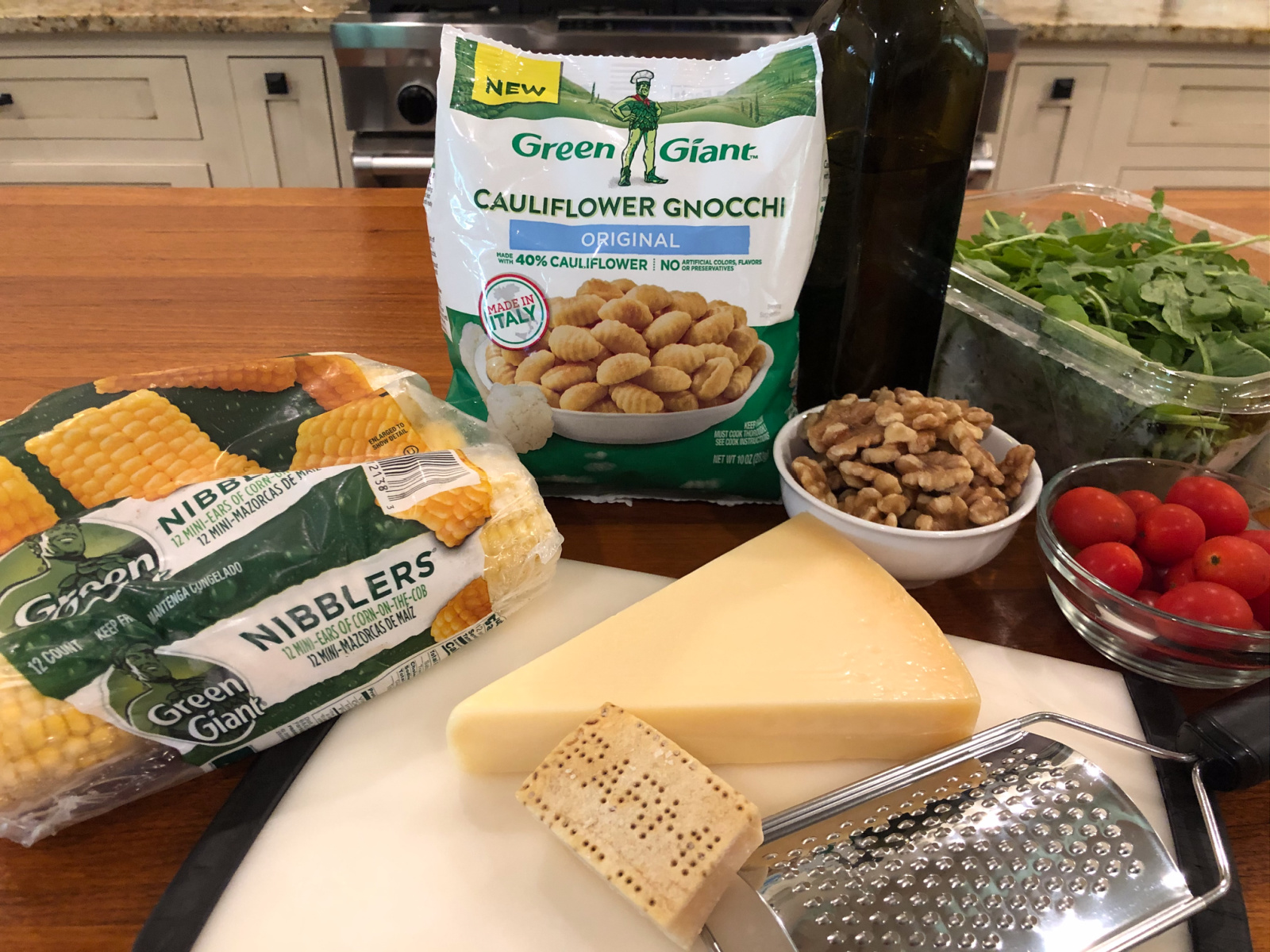 Veggie Gnocchi With Arugula Pesto & Sweet Corn on I Heart Publix