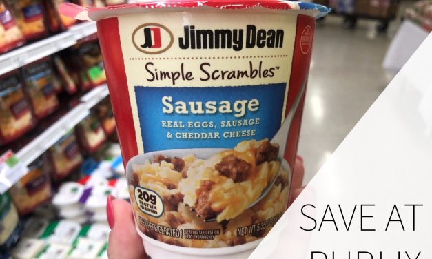 Get Your Favorite Jimmy Dean Simple Scrambles® Breakfast Cups & Save At Publix