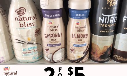 Look For natural bliss® Sweet Crème Coconut Milk & natural bliss® Vanilla Almond Milk On Sale At Publix