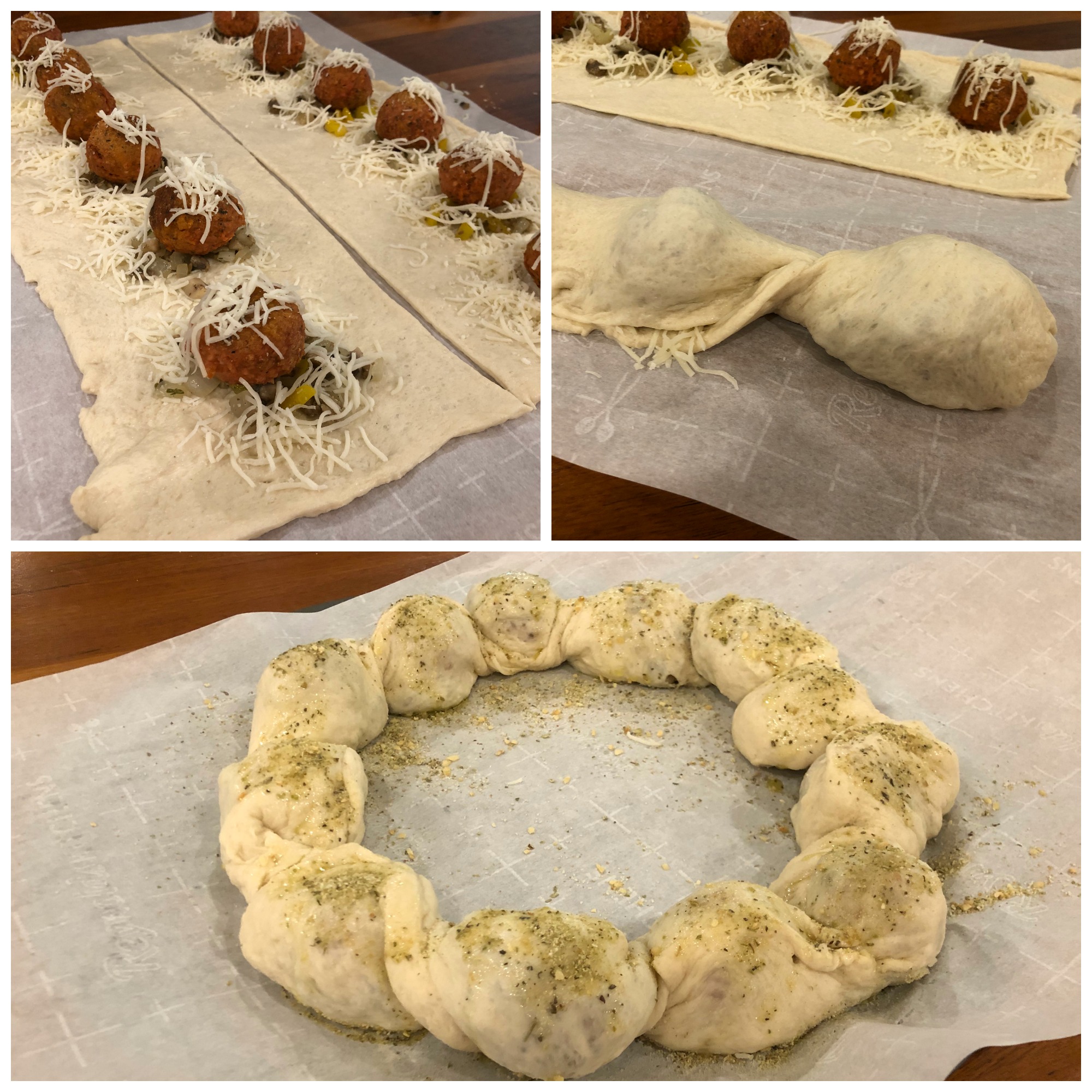 Pull-Apart Meatball Ring - Delicious Recipe For The $2 Pure Farmland Coupon on I Heart Publix 1