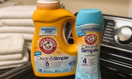 Get A Powerfully Fresh Clean With Only Essential Ingredients By Shopping for ARM & HAMMER™ Clean & Simple™ Liquid Laundry Detergent And In-Wash Scent Booster