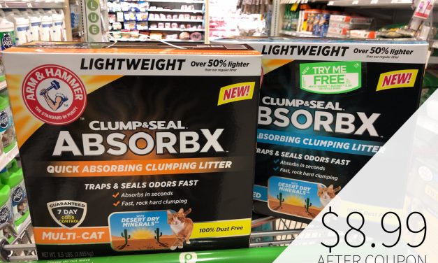 Get Big Savings On ARM & HAMMER™ AbsorbX Clumping Litter At Your Local Publix