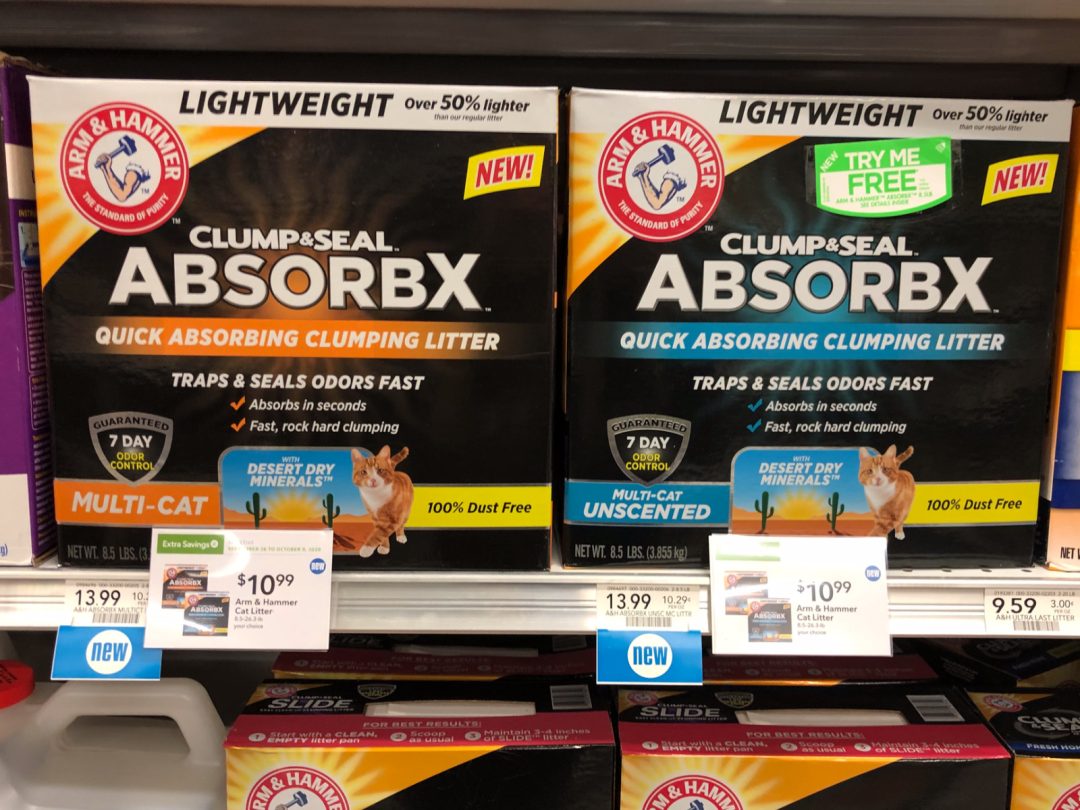 Get Big Savings On ARM & HAMMER™ AbsorbX Clumping Litter At Your Local