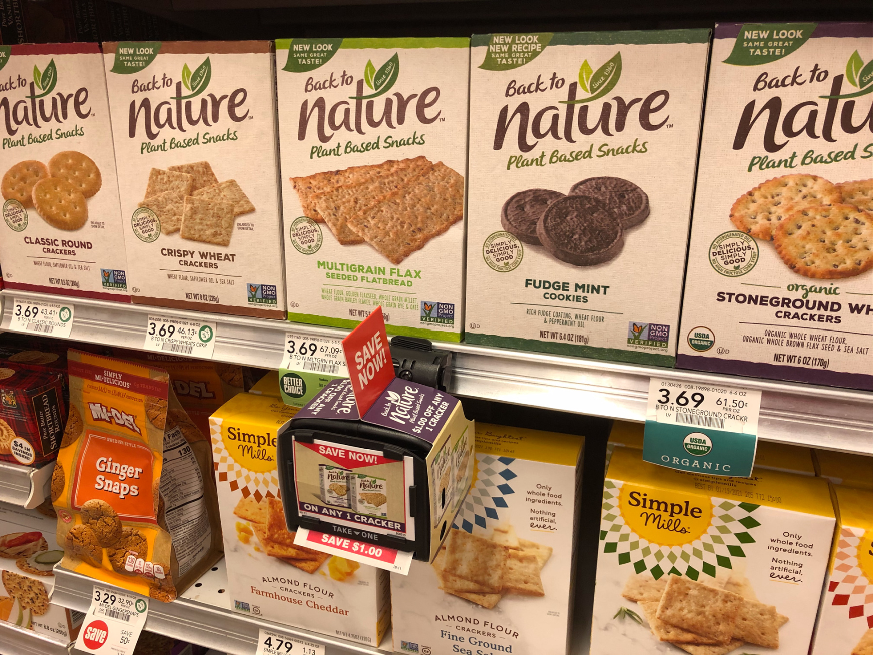 Try My Mint Chocolate Chip Cheesecake Squares & Get Savings On Back To Nature™ Snacks At Publix on I Heart Publix 1