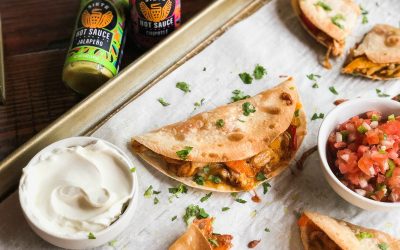 Baked Chipotle Chicken Quesadillas – Get Everything You Need At Publix & Save On Siete Hot Sauce & Tortillas