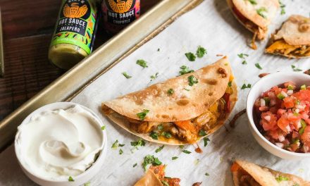 Baked Chipotle Chicken Quesadillas – Get Everything You Need At Publix & Save On Siete Hot Sauce & Tortillas