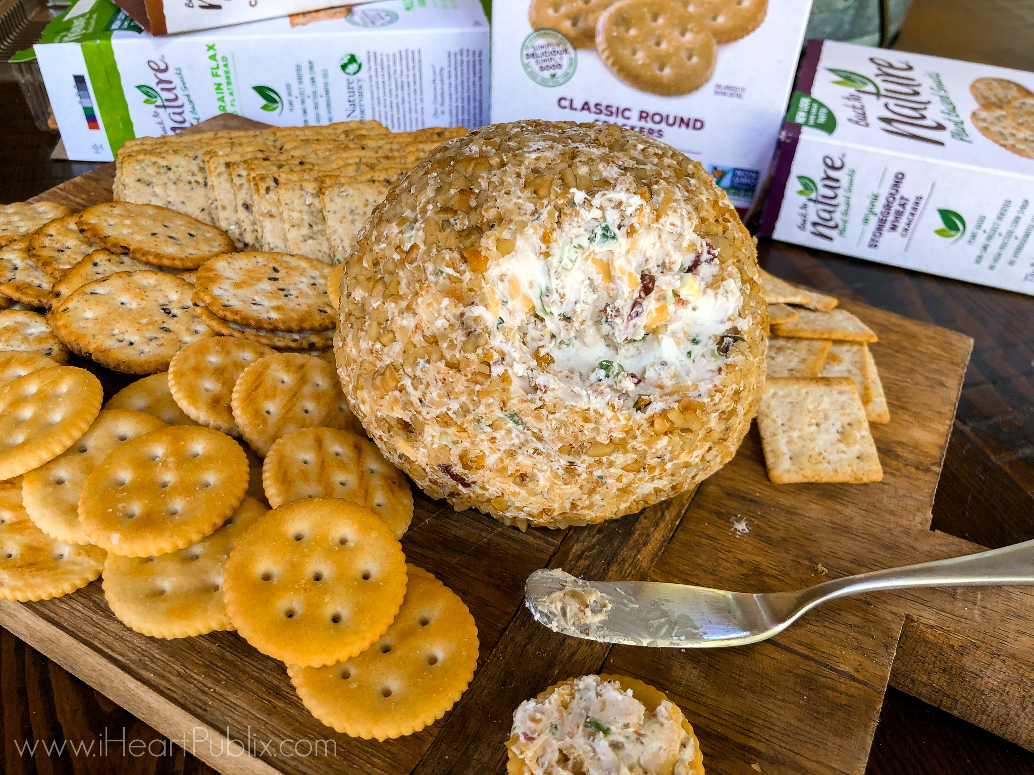 Cheese Ball Back To Nature Grab Your Back To Nature™ Crackers To Enjoy With My Harvest Cheese Ball on I Heart Publix 2