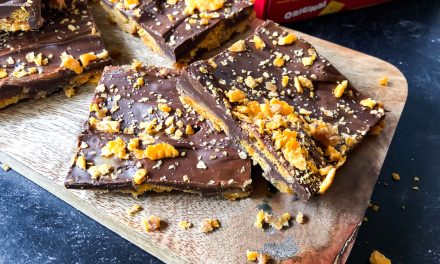 Cheez-It Peanut Butter Toffee Squares
