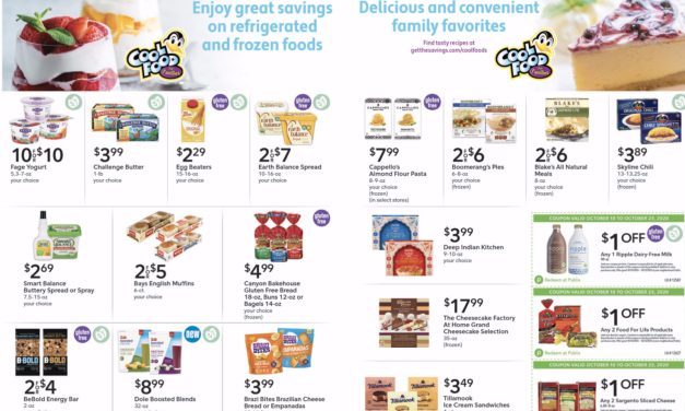 The Cool Foods For Families Promo Is Back – Great Deals On Delicious Refrigerated & Frozen Foods At Publix!