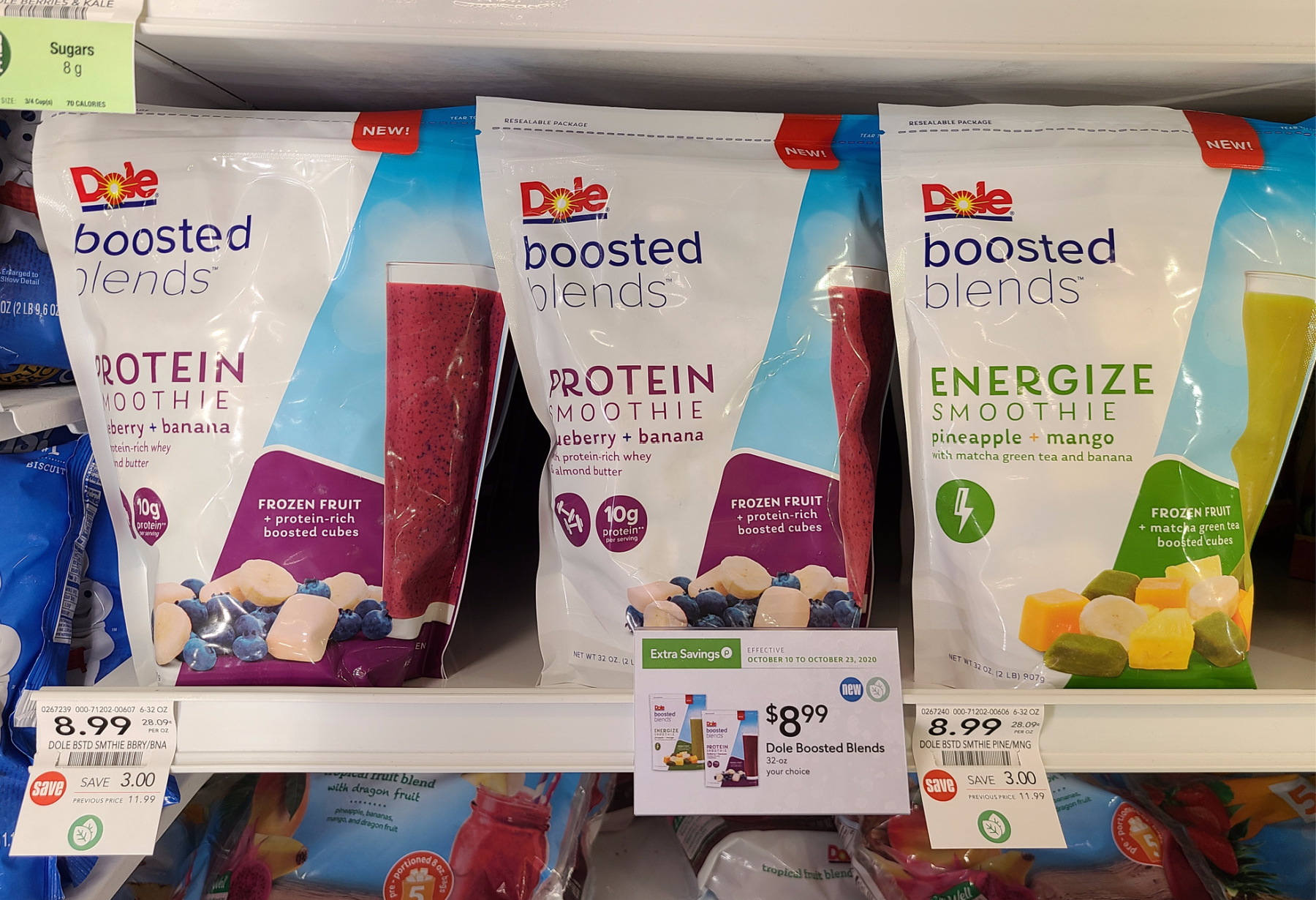 Find Delicious Dole Boosted Blends™ Smoothies With the Frozen Fruit at Publix on I Heart Publix 1