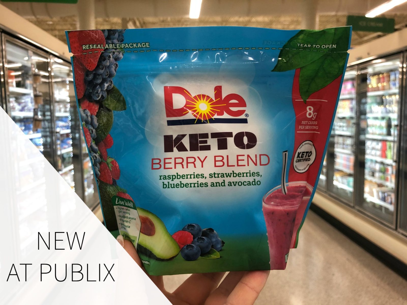 Find New Dole® Keto Berry Blend At Your Local Publix