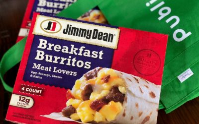 Pick Up Delicious New Jimmy Dean® Breakfast Burritos At Your Local Publix