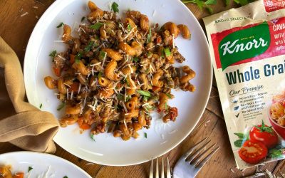 Knorr Beef Mushroom Bolognese – Family Favorite That’s Ready In 30 Minutes!