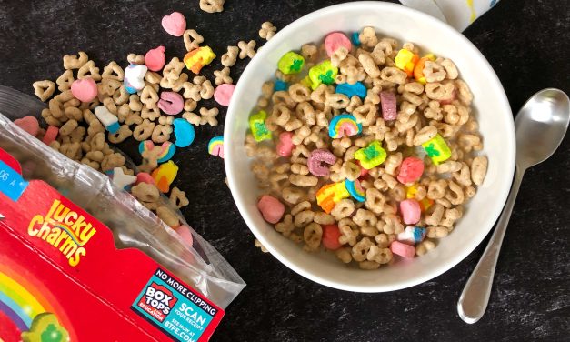 Get The Giant Size Boxes Of General Mills Lucky Charms Cereal As Low As $3.55 Per Box At Publix