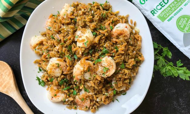 Shrimp Riced Veggies “Risotto” Recipe – Save Now On Green Giant Riced Veggies
