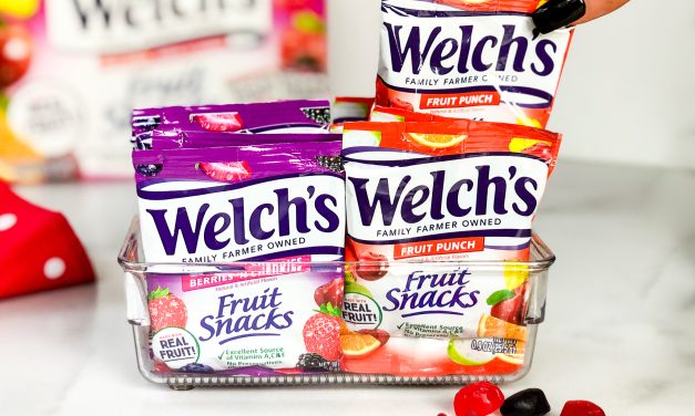 Get The Boxes Of Welch’s Fruit Snacks As Low As $1.35 Per Box At Publix