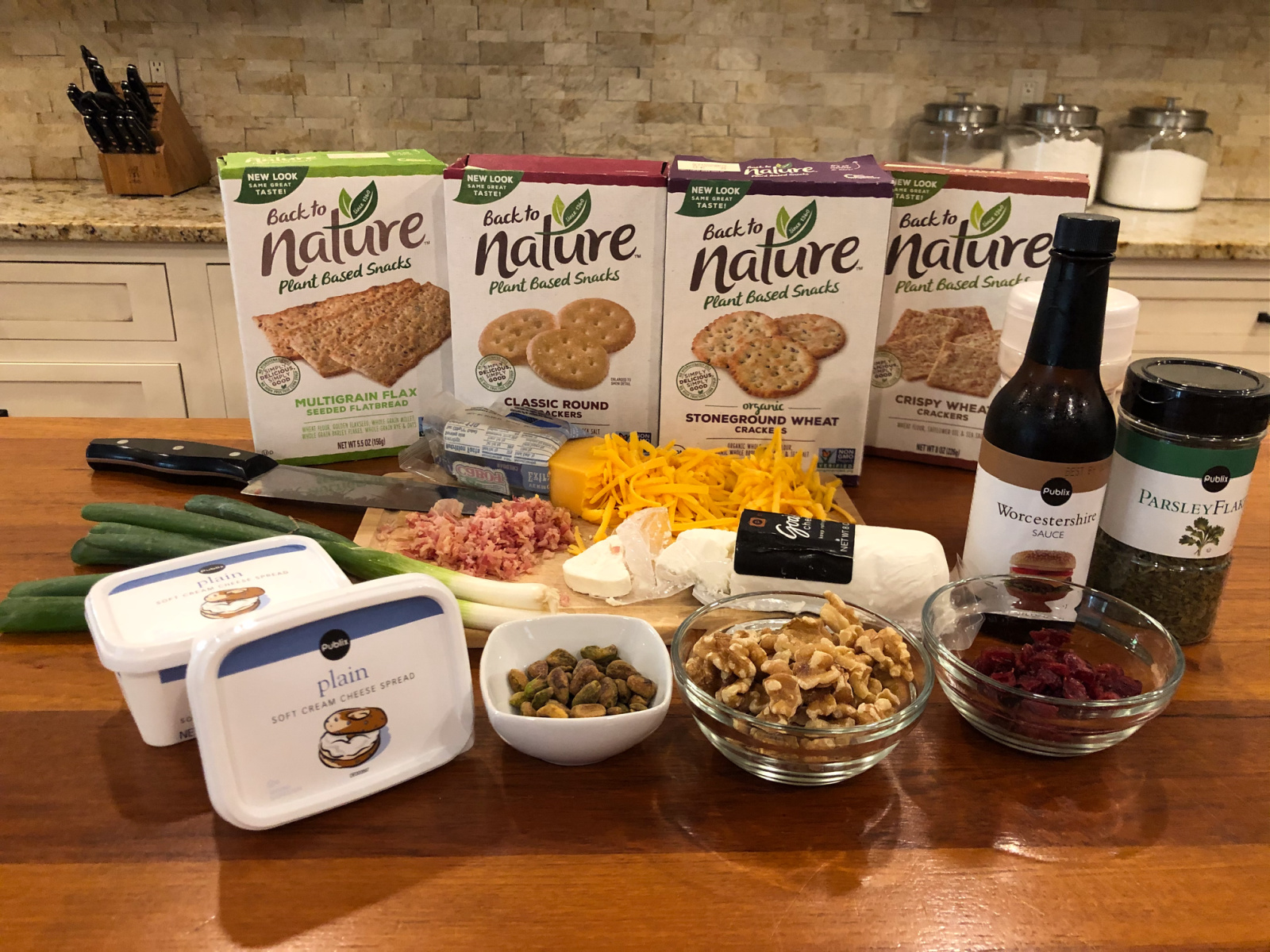 Grab Your Back To Nature™ Crackers To Enjoy With My Harvest Cheese Ball on I Heart Publix