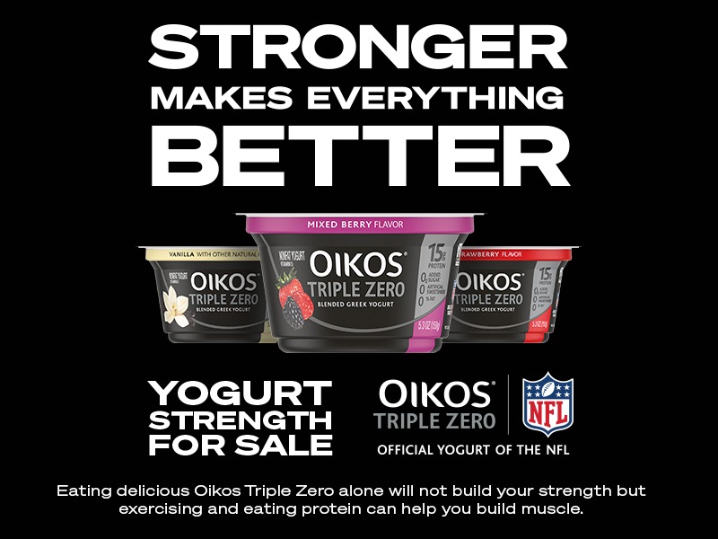 Delicious Dannon® Oikos® Triple Zero Has 30% Of Your Daily Value Of Protein In Every Cup! on I Heart Publix