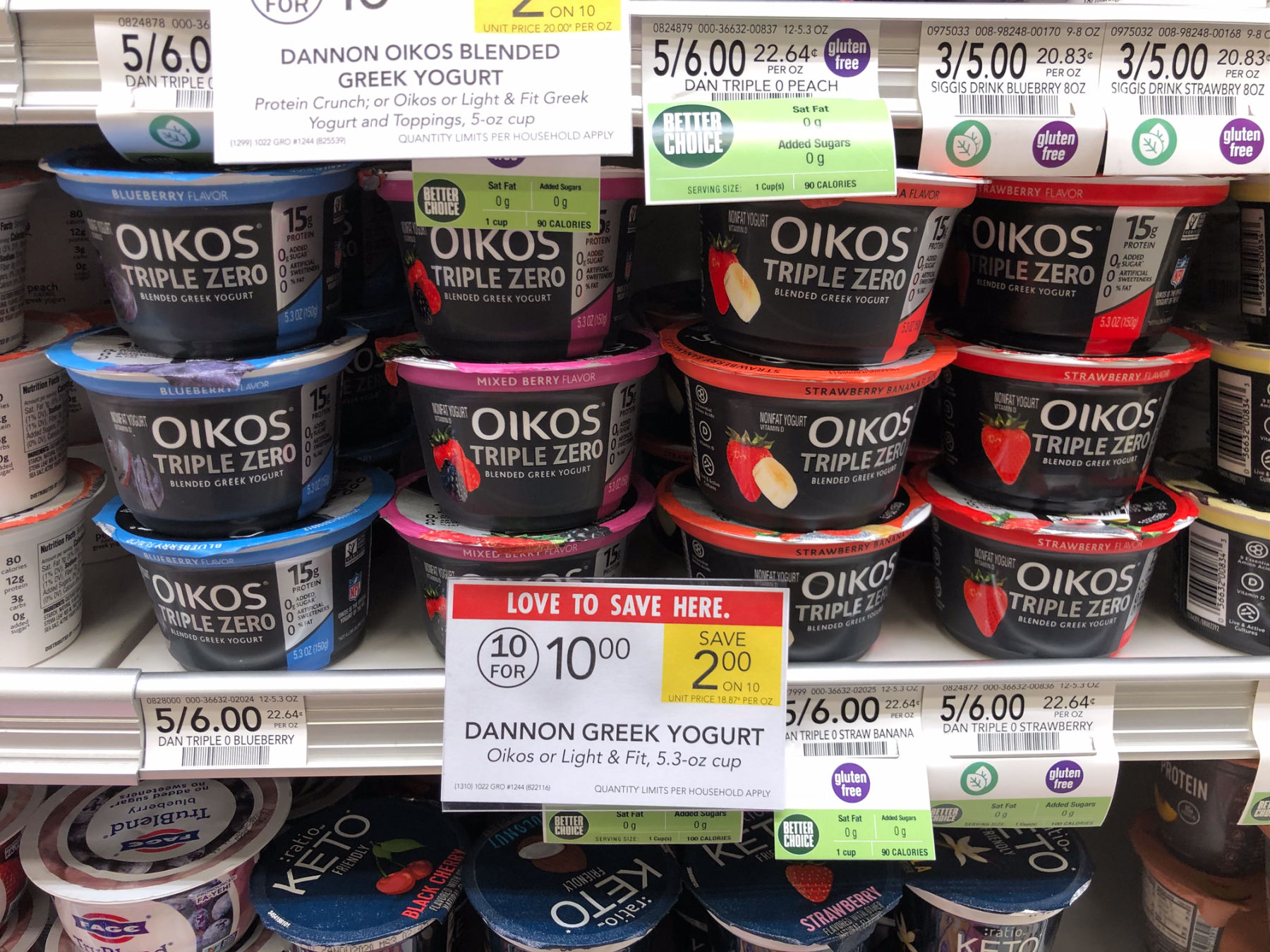 Look For Delicious Dannon® Oikos® Triple Zero On Sale NOW At Pu on I Heart Publix